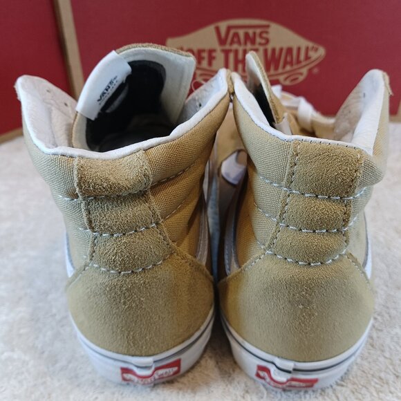 Vans Men's 8/Women's 9.5 Sk8-Hi Taos Taupe/True White VN0A32QGYUU - Picture 6 of 12